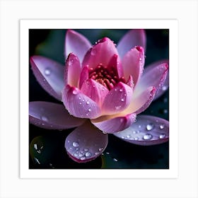 Lotus Flower 1 Art Print