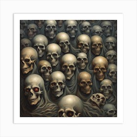 Skulls 1 Art Print