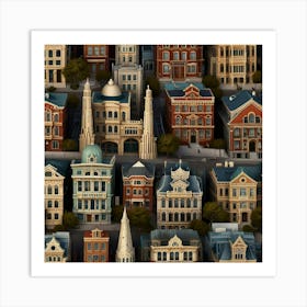 Cityscape Art Print