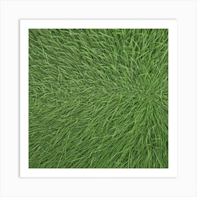 Grass Background Photo 1 Art Print