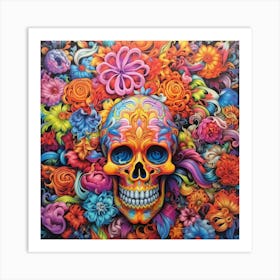 Sugar Skull Art Print