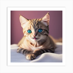 Bengal Cat Art Print