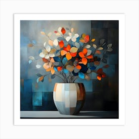 Winter Flowers 14 Art Print