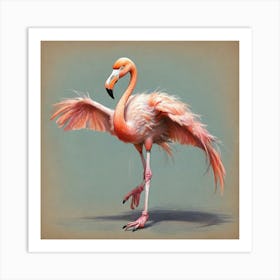 Flamingo 52 Art Print