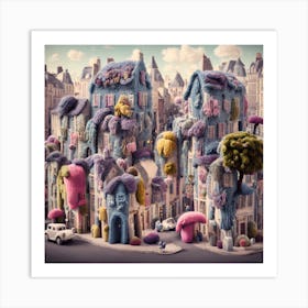 City Of Paris Woolitized Art Print