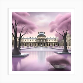 Louvre Soft Expressions Landscape #1 Art Print
