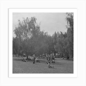 Untitled Photo, Possibly Related To Butte, Montana, Part Of Columbia Gardens, An Outdoor Amusement Resor Art Print