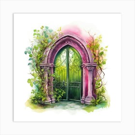 Fairy Door 2 Art Print