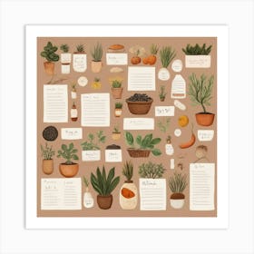 Default Make A Seedshopping List Aesthetic 1 Art Print