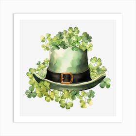 St Patrick'S Day Hat 3 Art Print