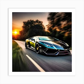 Lamborghini Huracan 2 Art Print