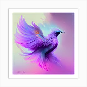 High Quality Art of a Beautifully Designed Lilac Breasted Roller Art Print