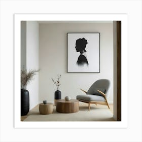 Portrait Of A Woman 12 Art Print