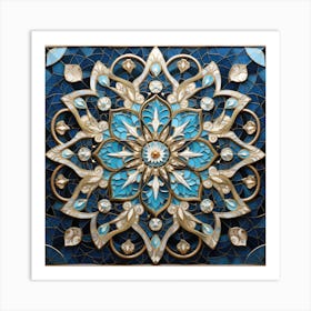 Islamic Mosaic Art Print