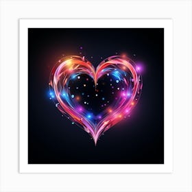 Love Neon (10) Art Print