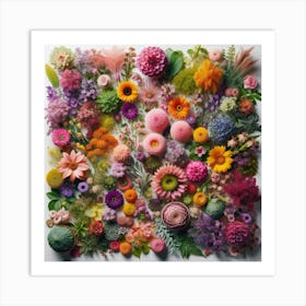 Flower Arrangement Art Print