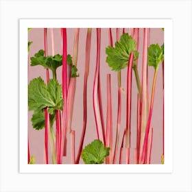 Rhubarb 44 Art Print