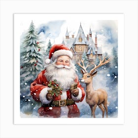 Mystic Yule Wonderland Art Print