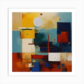 Abstract Painting 4 Art Print