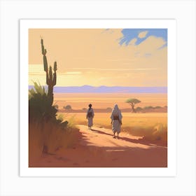 Sahara Desert 82 Art Print