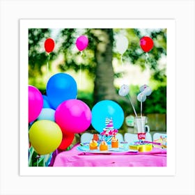 Bday Party 16 Art Print