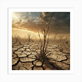 Dry Land 36 Art Print