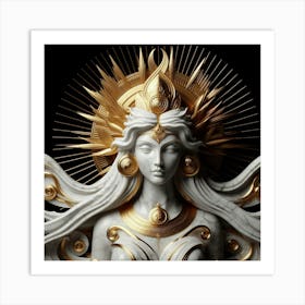 Goddess Of The Sun 1 Art Print