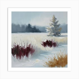 Winter Landscape Art Print