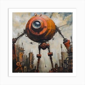 Robot 1 Art Print