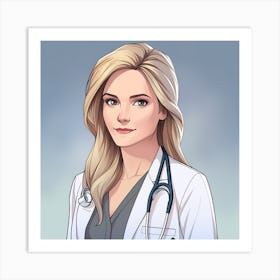 Doctor'S Assistant Art Print