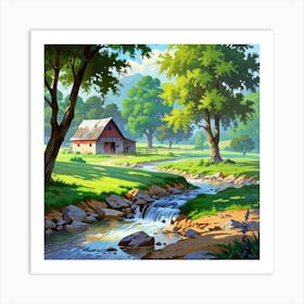 Country Scene 5 Art Print