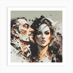 In honor and love Art Print