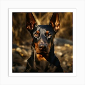 Doberman Pinscher 2 Art Print