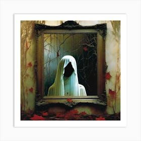 Ghost In A Frame Art Print