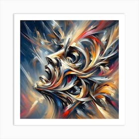 Abstract Painting 76 Art Print