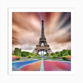 Eiffel Tower 3 Art Print