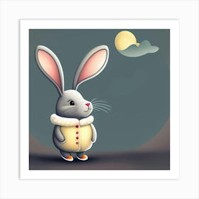 Bunny 01 Art Print