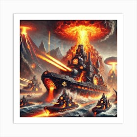 A Dynamic Scene Showcasing The Abilities Of The La Art Print