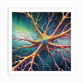 Neuron Art Print