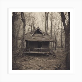 Ghost shack Art Print