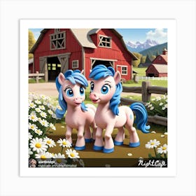 Little Pony Art Print