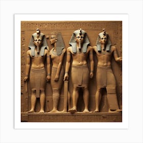 Egyptian Gods Art Print