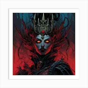 Dwarven Queen Art Print