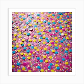 Confetti 2 Art Print