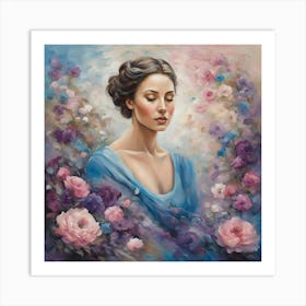 Dreaming In The Garden Art Print