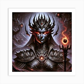 Queen Sorath Portrait 3 Art Print