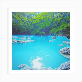 Blue Lagoon Art Print