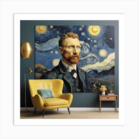 Starry Night By Van Gogh Art Print