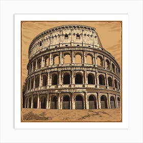 Colossion, Italy Art Print