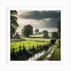 Country Road 8 Art Print